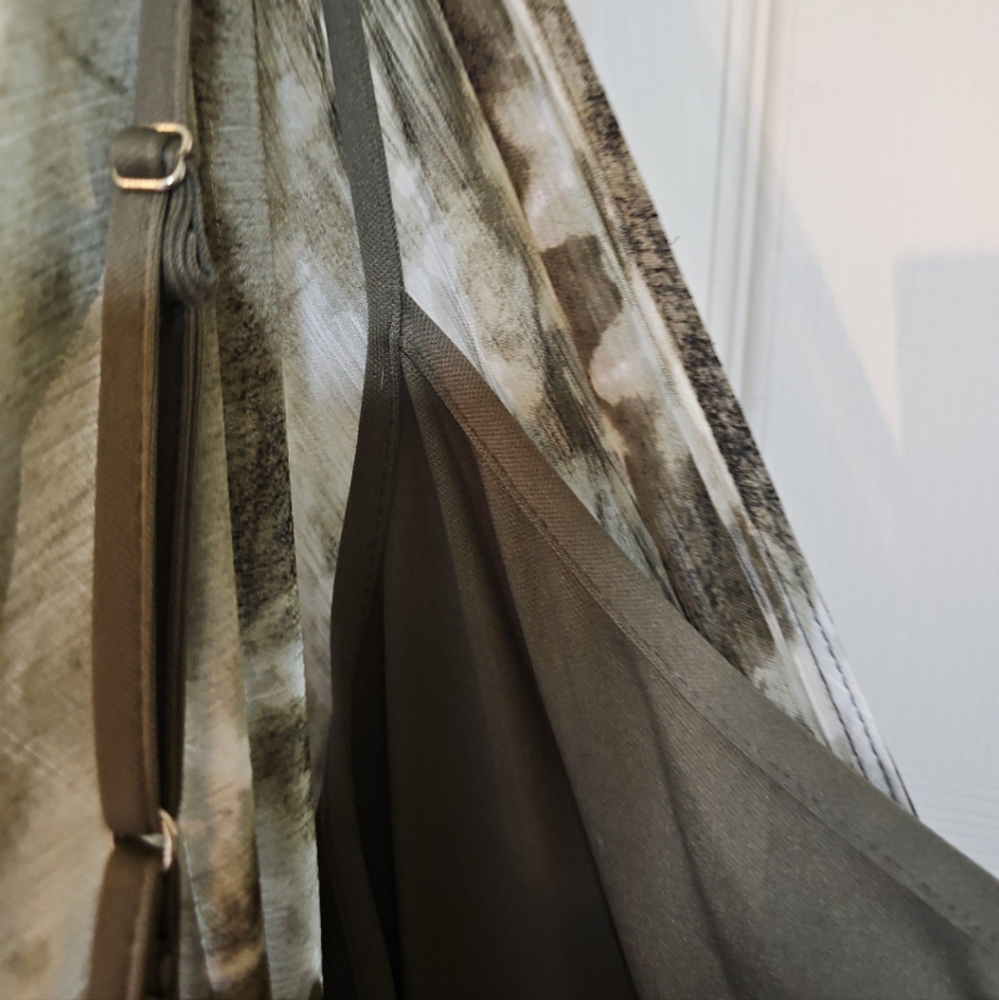 EUC Calvin Klein Tie Dye Midi Dress Size 16 NWOT - Picture 4 of 5